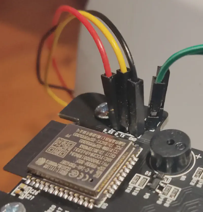 If you see this alt text, something went wrong with displaying the image of the wiring connection.